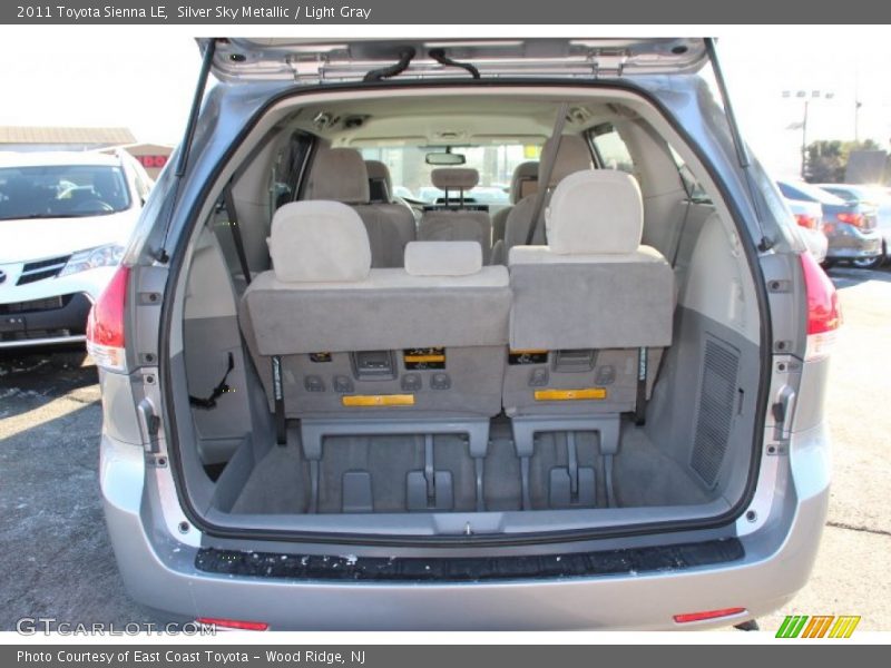 Silver Sky Metallic / Light Gray 2011 Toyota Sienna LE