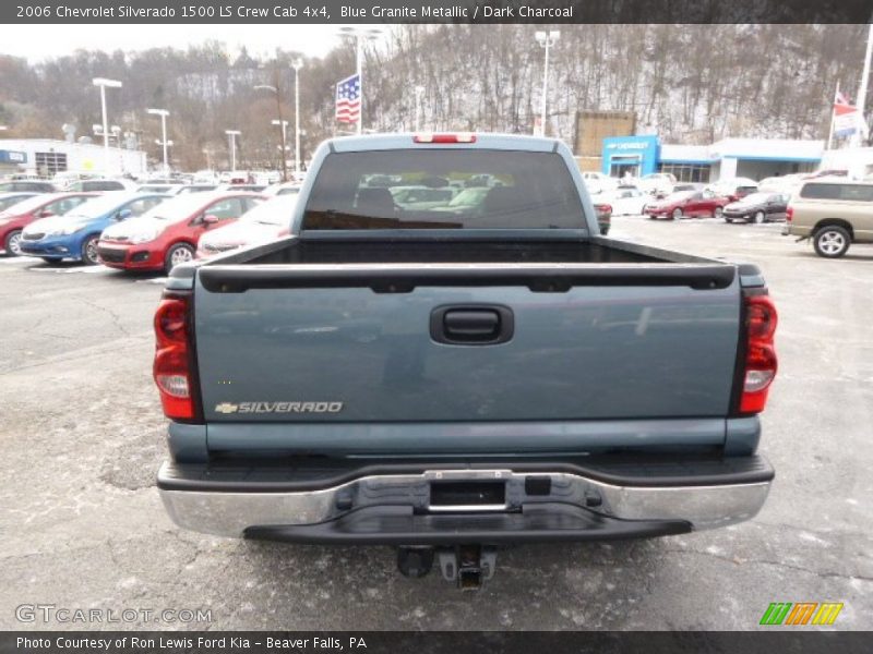 Blue Granite Metallic / Dark Charcoal 2006 Chevrolet Silverado 1500 LS Crew Cab 4x4