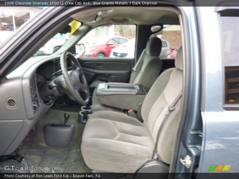 Blue Granite Metallic / Dark Charcoal 2006 Chevrolet Silverado 1500 LS Crew Cab 4x4