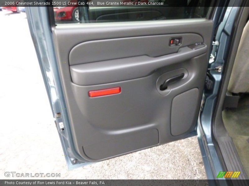 Blue Granite Metallic / Dark Charcoal 2006 Chevrolet Silverado 1500 LS Crew Cab 4x4