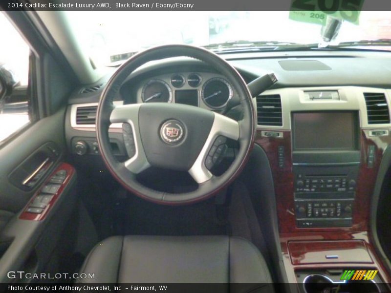 Dashboard of 2014 Escalade Luxury AWD