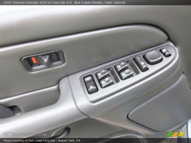 Blue Granite Metallic / Dark Charcoal 2006 Chevrolet Silverado 1500 LS Crew Cab 4x4
