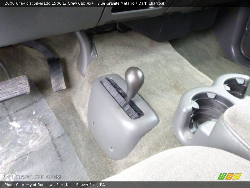Blue Granite Metallic / Dark Charcoal 2006 Chevrolet Silverado 1500 LS Crew Cab 4x4
