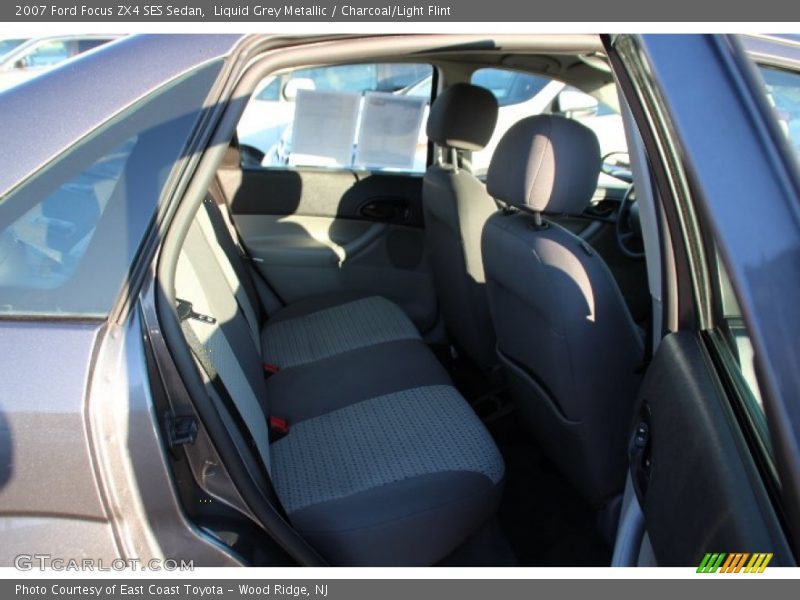Liquid Grey Metallic / Charcoal/Light Flint 2007 Ford Focus ZX4 SES Sedan