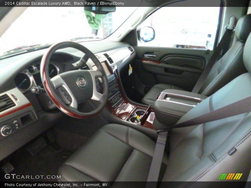 Ebony/Ebony Interior - 2014 Escalade Luxury AWD 