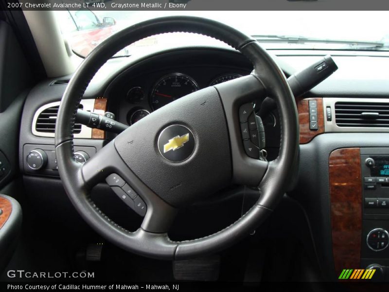 Graystone Metallic / Ebony 2007 Chevrolet Avalanche LT 4WD