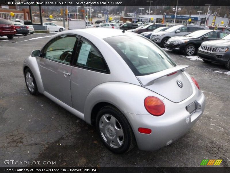 Silver Arrow Metallic / Black 2001 Volkswagen New Beetle GLS Coupe