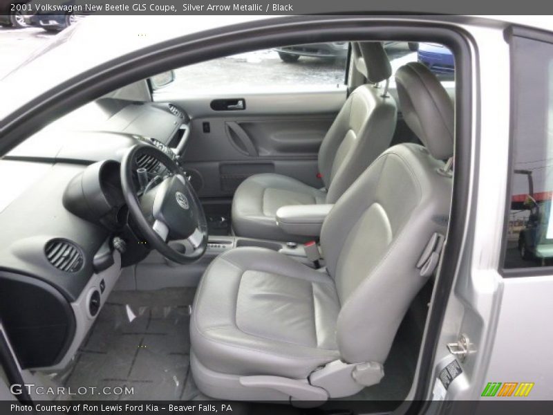 Silver Arrow Metallic / Black 2001 Volkswagen New Beetle GLS Coupe