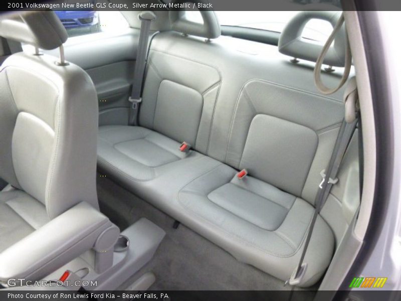 Silver Arrow Metallic / Black 2001 Volkswagen New Beetle GLS Coupe