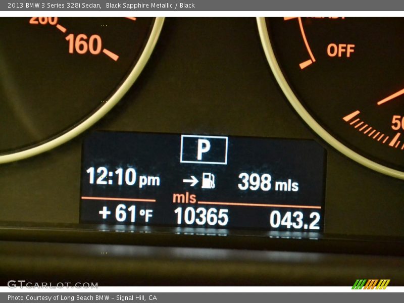 Black Sapphire Metallic / Black 2013 BMW 3 Series 328i Sedan