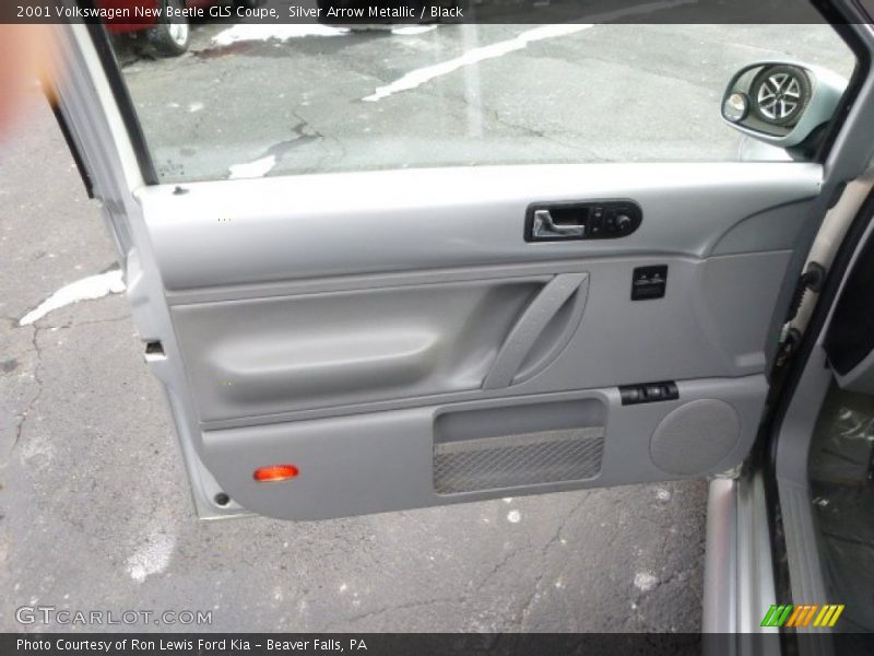Silver Arrow Metallic / Black 2001 Volkswagen New Beetle GLS Coupe
