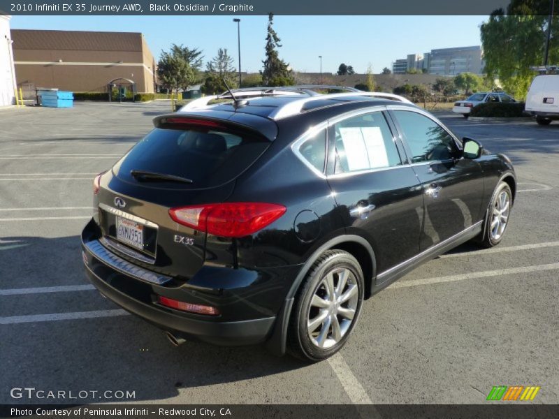 Black Obsidian / Graphite 2010 Infiniti EX 35 Journey AWD