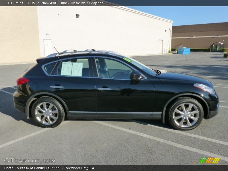 Black Obsidian / Graphite 2010 Infiniti EX 35 Journey AWD