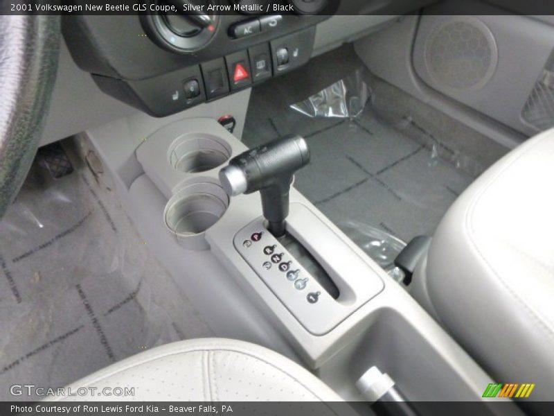 Silver Arrow Metallic / Black 2001 Volkswagen New Beetle GLS Coupe