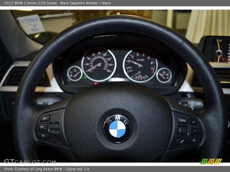 Black Sapphire Metallic / Black 2013 BMW 3 Series 328i Sedan