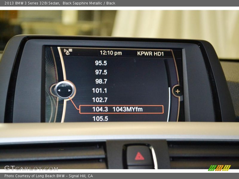 Black Sapphire Metallic / Black 2013 BMW 3 Series 328i Sedan