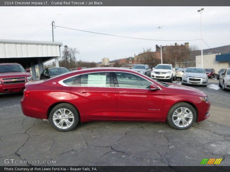 Crystal Red Tintcoat / Jet Black 2014 Chevrolet Impala LT