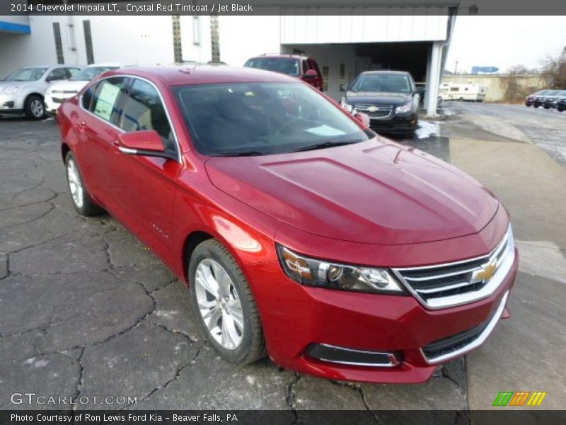 Crystal Red Tintcoat / Jet Black 2014 Chevrolet Impala LT