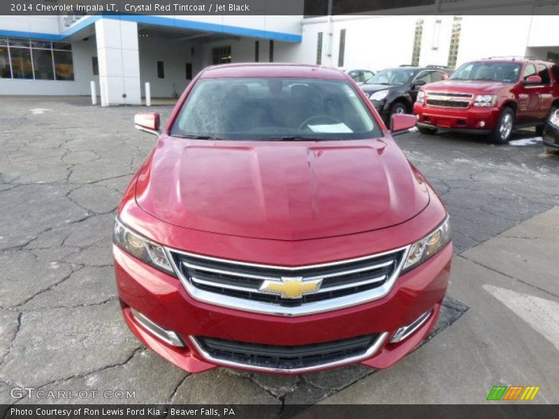 Crystal Red Tintcoat / Jet Black 2014 Chevrolet Impala LT
