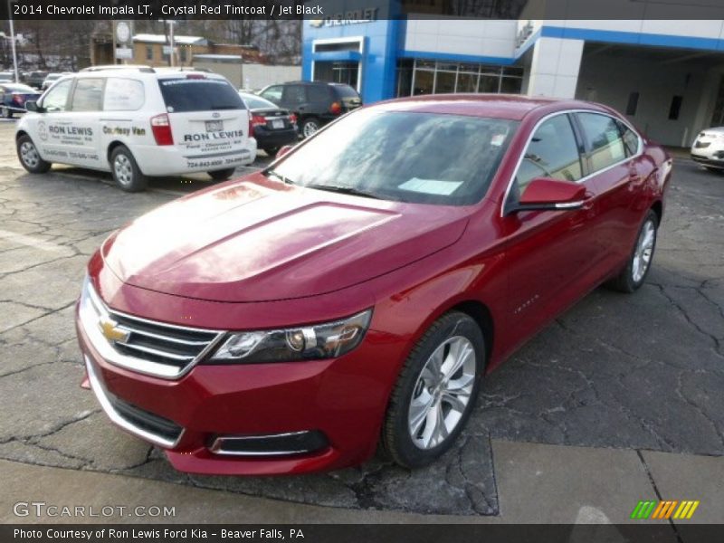 Crystal Red Tintcoat / Jet Black 2014 Chevrolet Impala LT