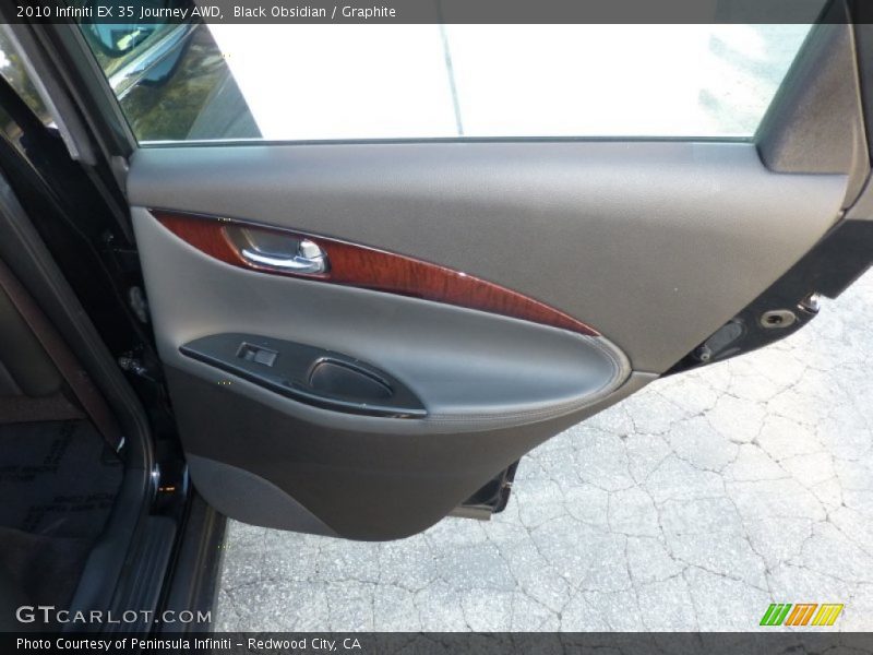 Black Obsidian / Graphite 2010 Infiniti EX 35 Journey AWD