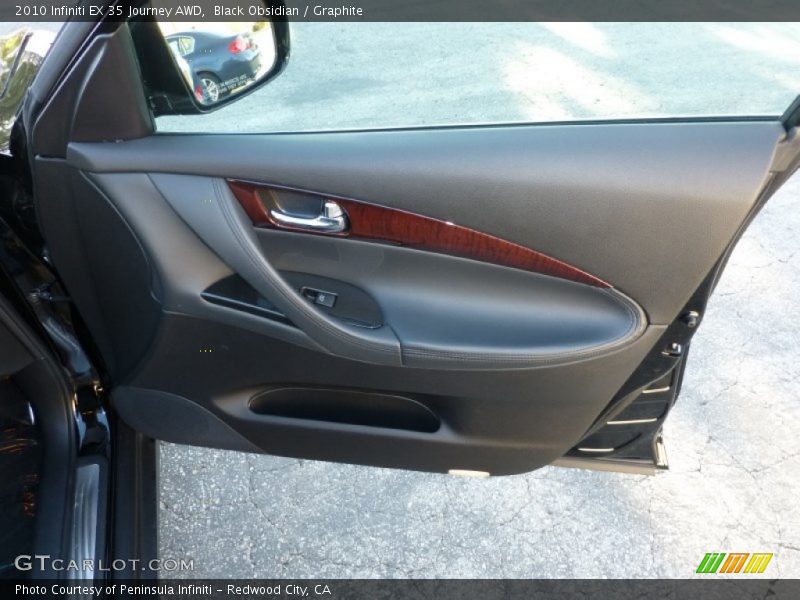 Black Obsidian / Graphite 2010 Infiniti EX 35 Journey AWD