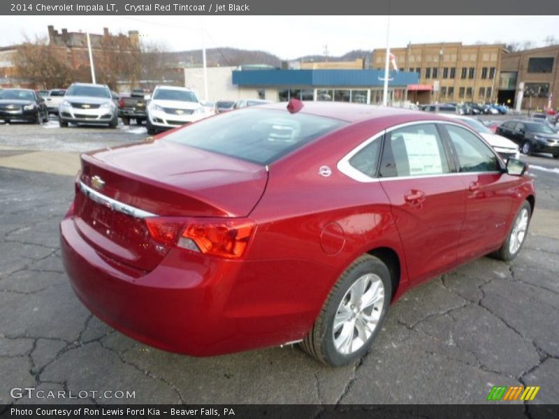 Crystal Red Tintcoat / Jet Black 2014 Chevrolet Impala LT