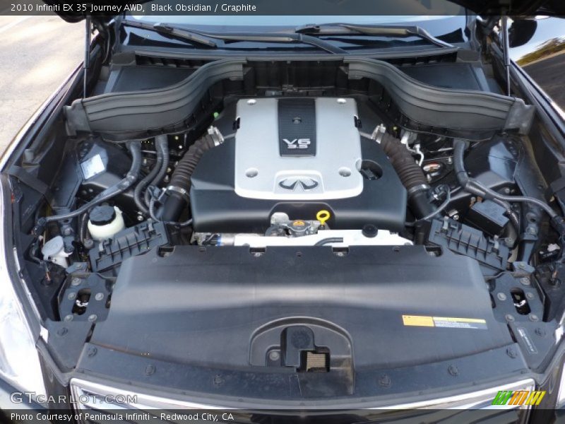 Black Obsidian / Graphite 2010 Infiniti EX 35 Journey AWD