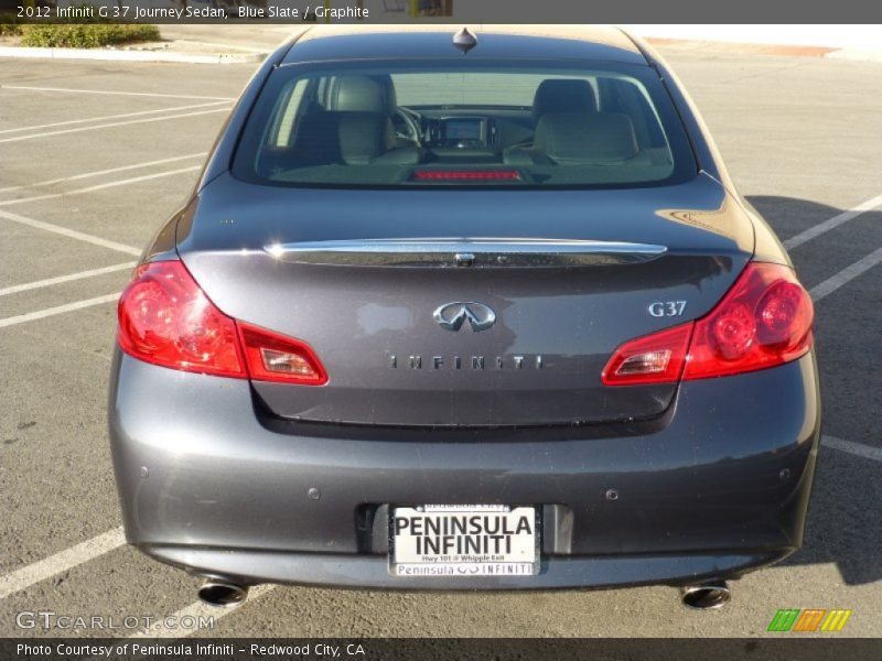 Blue Slate / Graphite 2012 Infiniti G 37 Journey Sedan