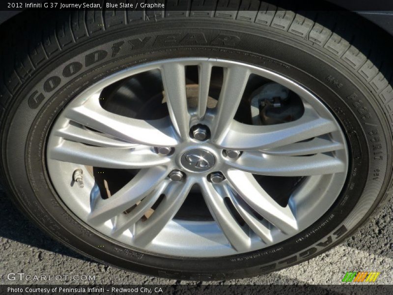 Blue Slate / Graphite 2012 Infiniti G 37 Journey Sedan