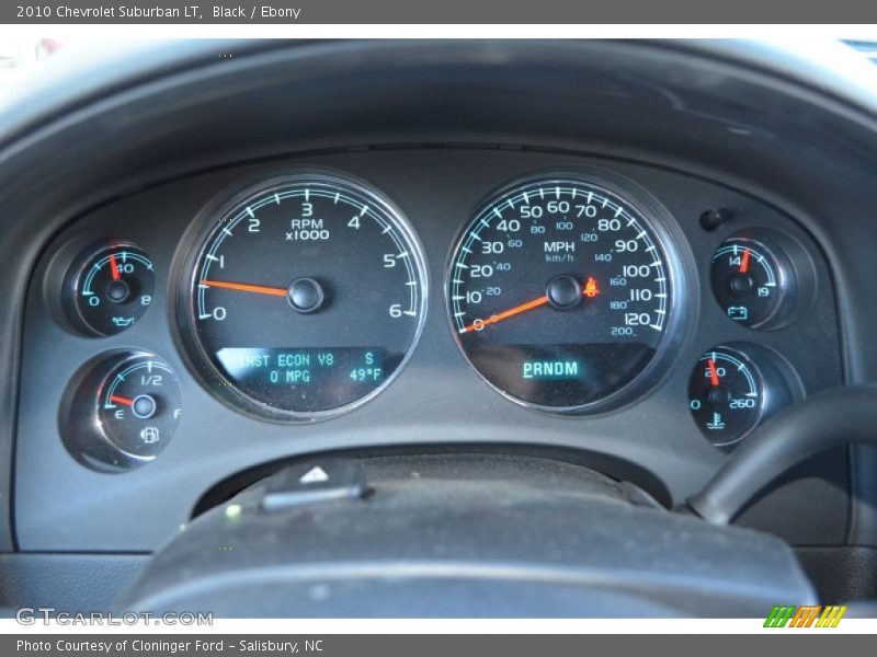 Black / Ebony 2010 Chevrolet Suburban LT