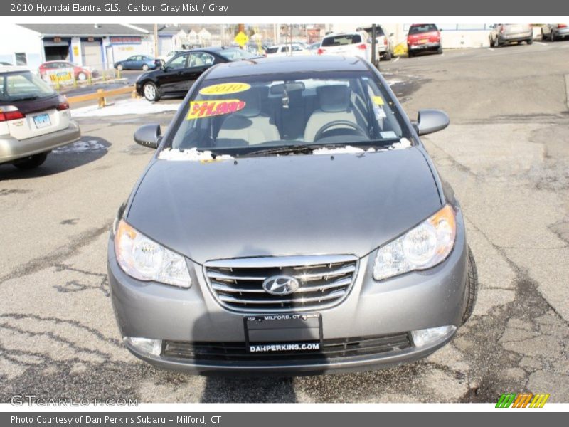 Carbon Gray Mist / Gray 2010 Hyundai Elantra GLS