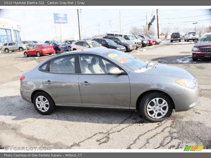 Carbon Gray Mist / Gray 2010 Hyundai Elantra GLS