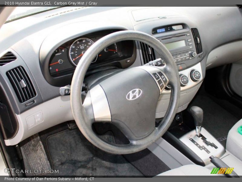 Carbon Gray Mist / Gray 2010 Hyundai Elantra GLS