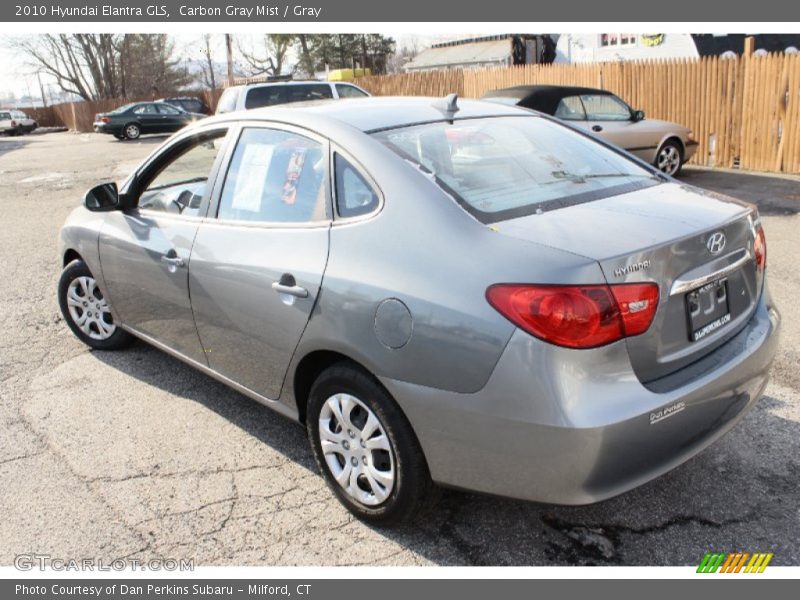 Carbon Gray Mist / Gray 2010 Hyundai Elantra GLS