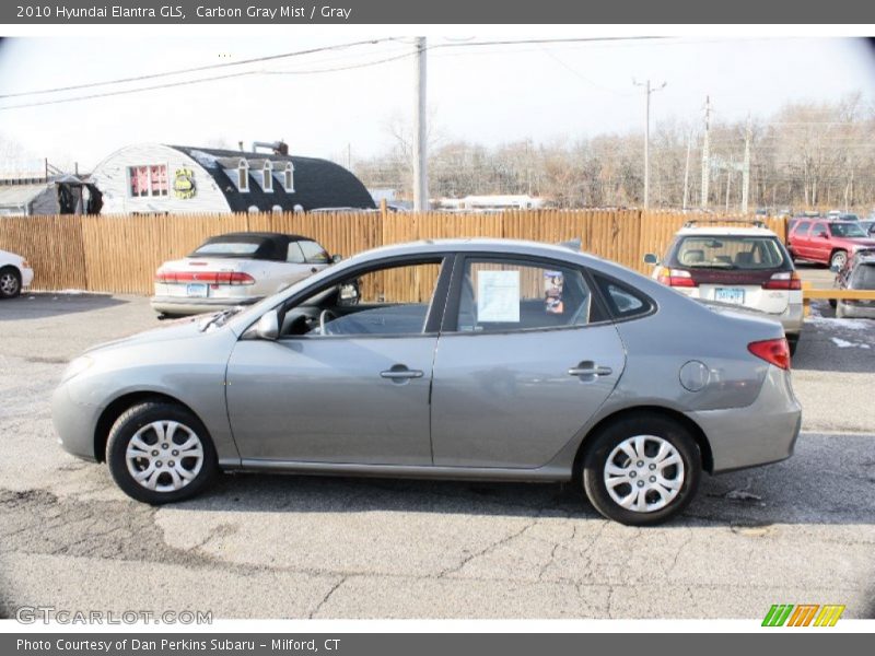 Carbon Gray Mist / Gray 2010 Hyundai Elantra GLS