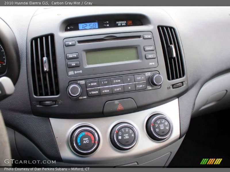Carbon Gray Mist / Gray 2010 Hyundai Elantra GLS