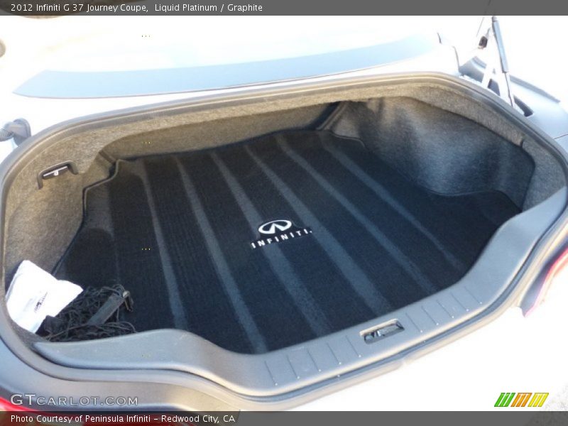 Liquid Platinum / Graphite 2012 Infiniti G 37 Journey Coupe