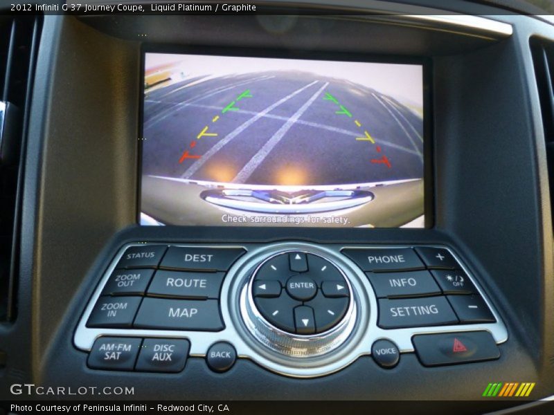Liquid Platinum / Graphite 2012 Infiniti G 37 Journey Coupe