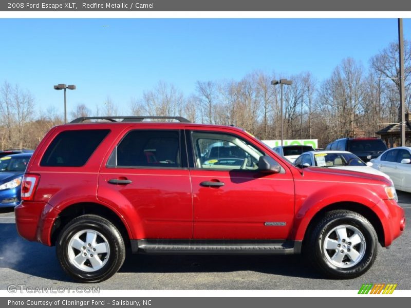 Redfire Metallic / Camel 2008 Ford Escape XLT