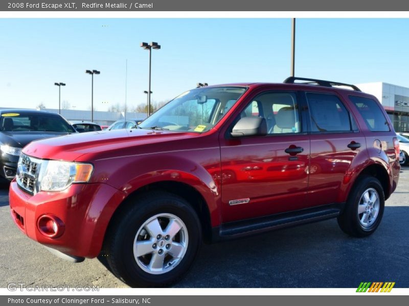 Redfire Metallic / Camel 2008 Ford Escape XLT