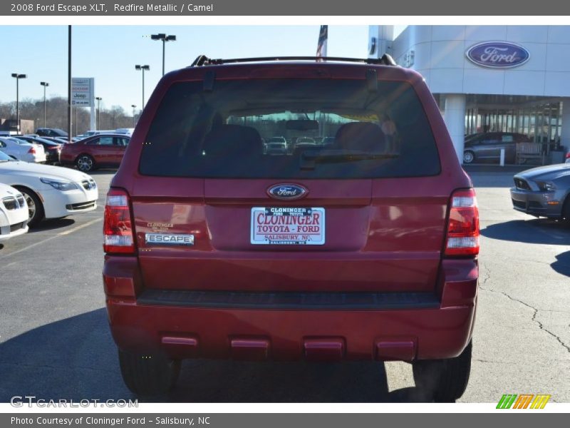 Redfire Metallic / Camel 2008 Ford Escape XLT