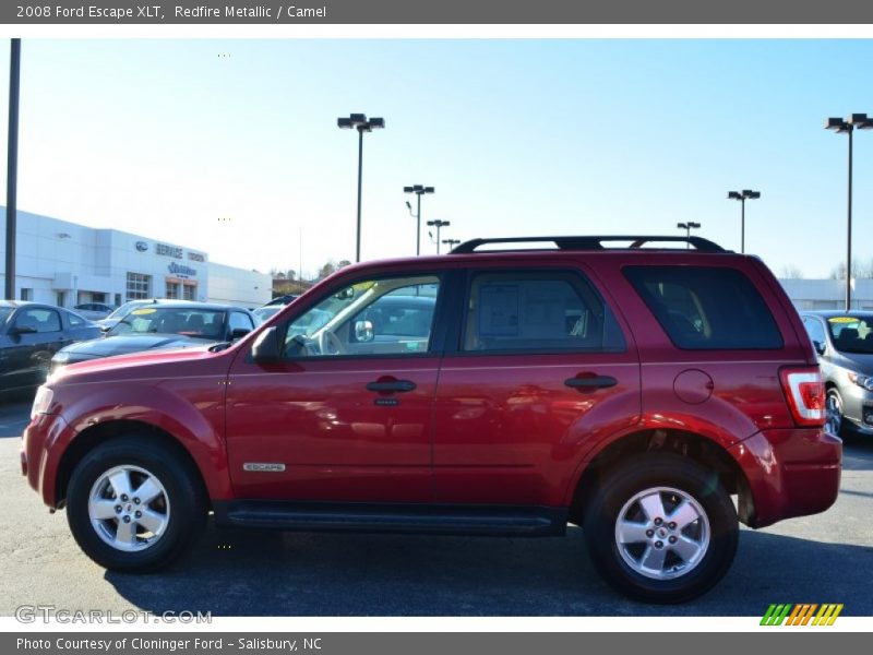 Redfire Metallic / Camel 2008 Ford Escape XLT