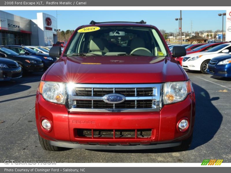 Redfire Metallic / Camel 2008 Ford Escape XLT