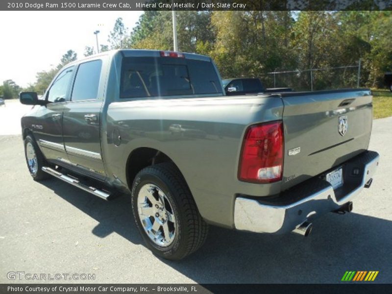 Mineral Gray Metallic / Dark Slate Gray 2010 Dodge Ram 1500 Laramie Crew Cab