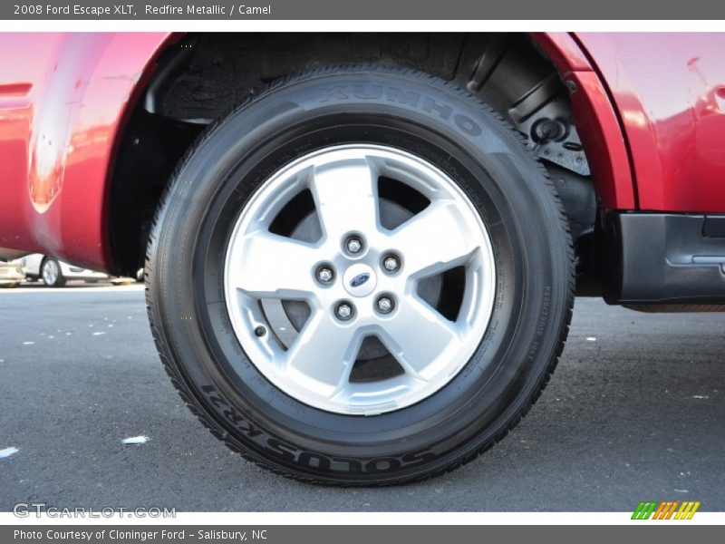 Redfire Metallic / Camel 2008 Ford Escape XLT