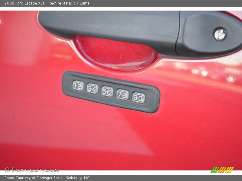 Redfire Metallic / Camel 2008 Ford Escape XLT