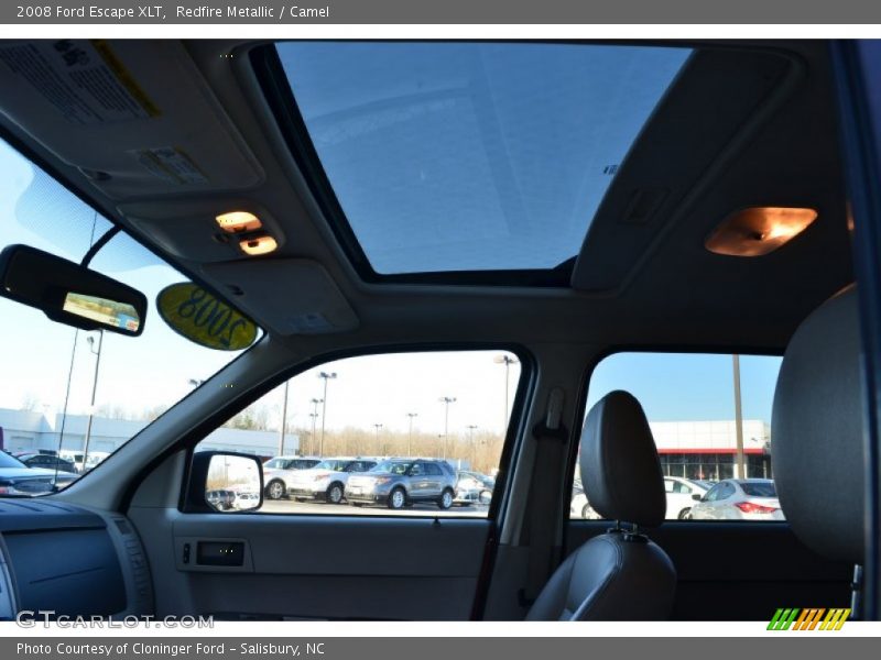 Redfire Metallic / Camel 2008 Ford Escape XLT