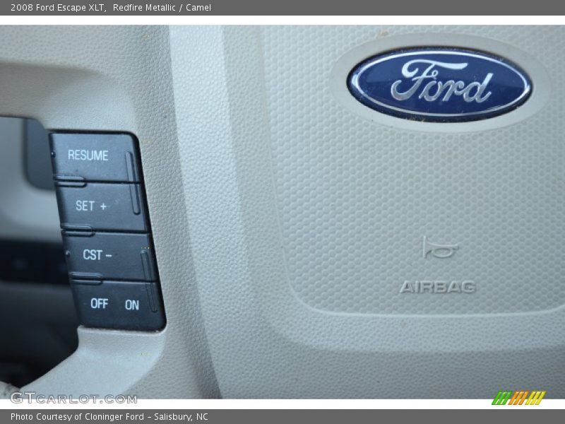 Redfire Metallic / Camel 2008 Ford Escape XLT