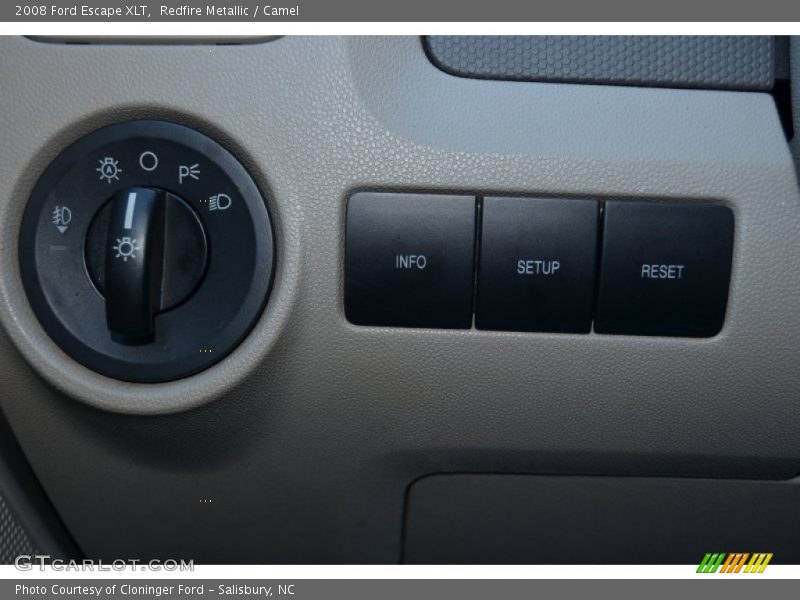 Redfire Metallic / Camel 2008 Ford Escape XLT